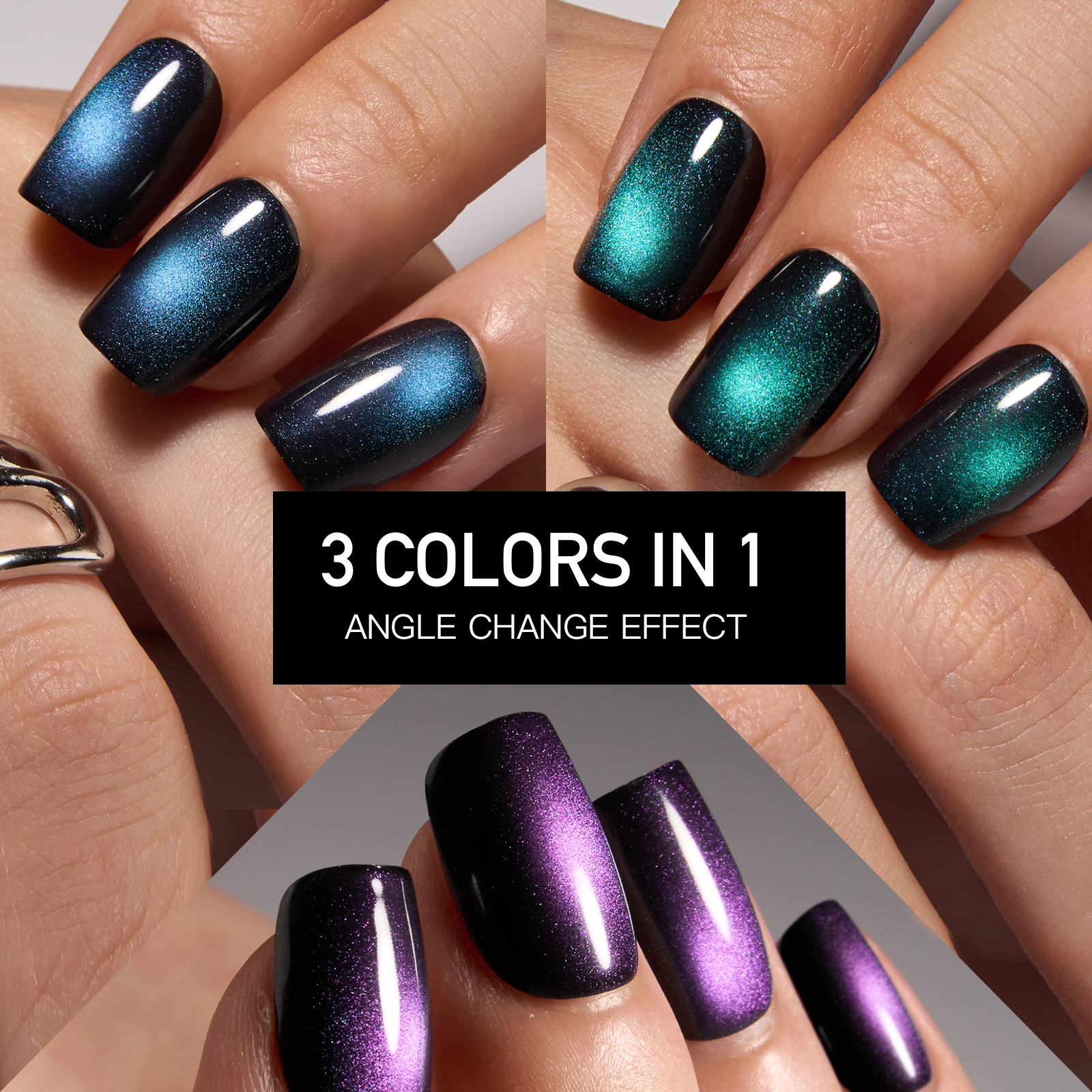 15 Sizes-30 Pcs Acrylic Press On Nails X004PVHDD3