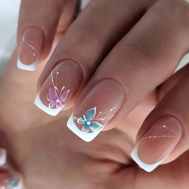 15 Sizes-30 Pcs Acrylic Press On Nails X0045FDAI1