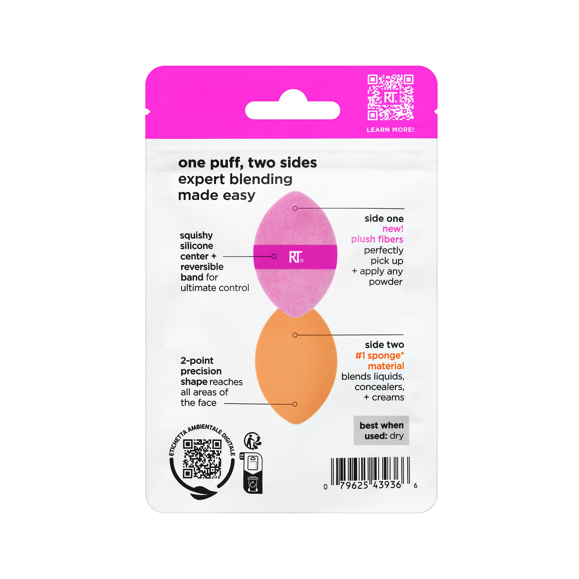 Miracle 2-In-1 Powder Puff 4 Pack