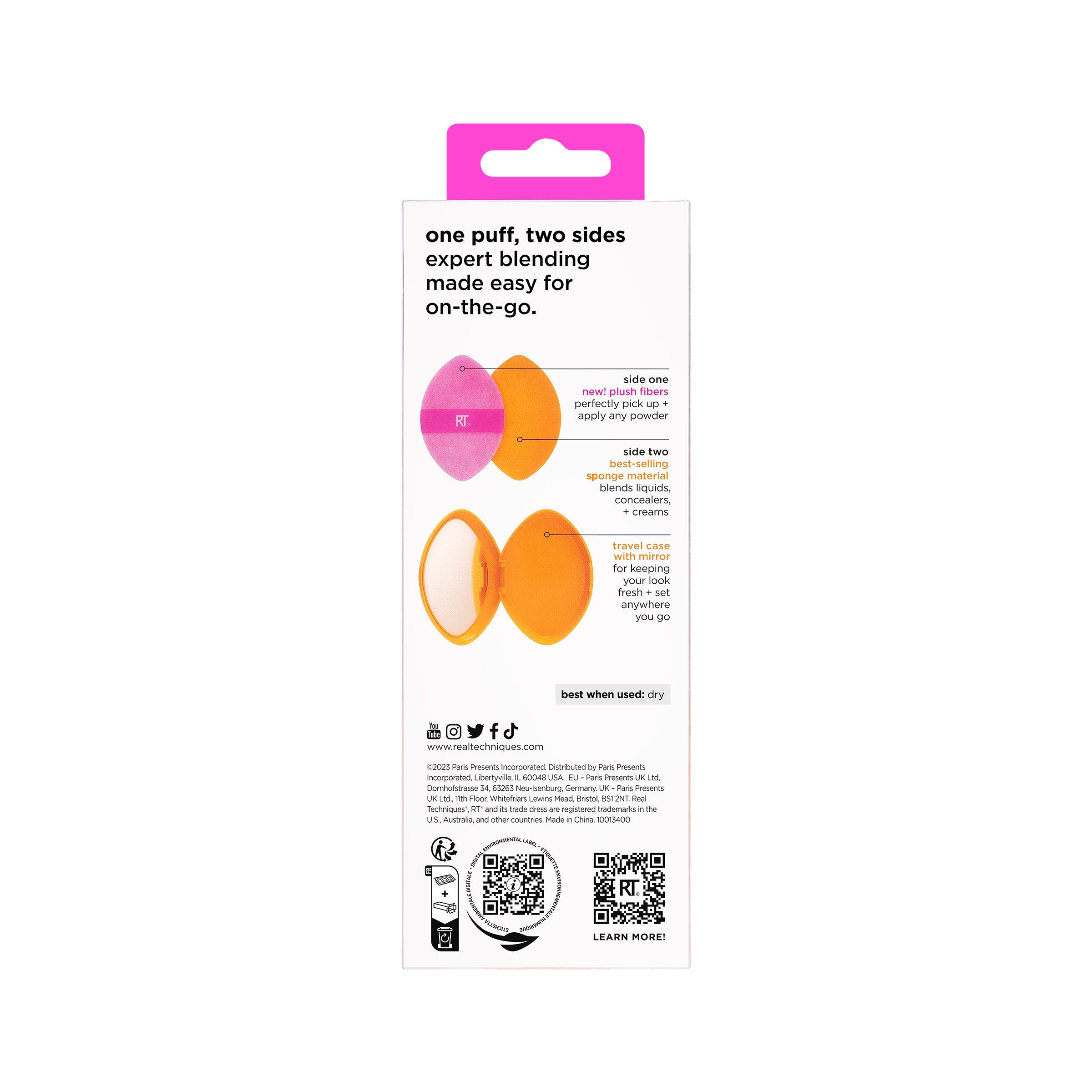 Miracle 2-In-1 Powder Puff + Travel Case