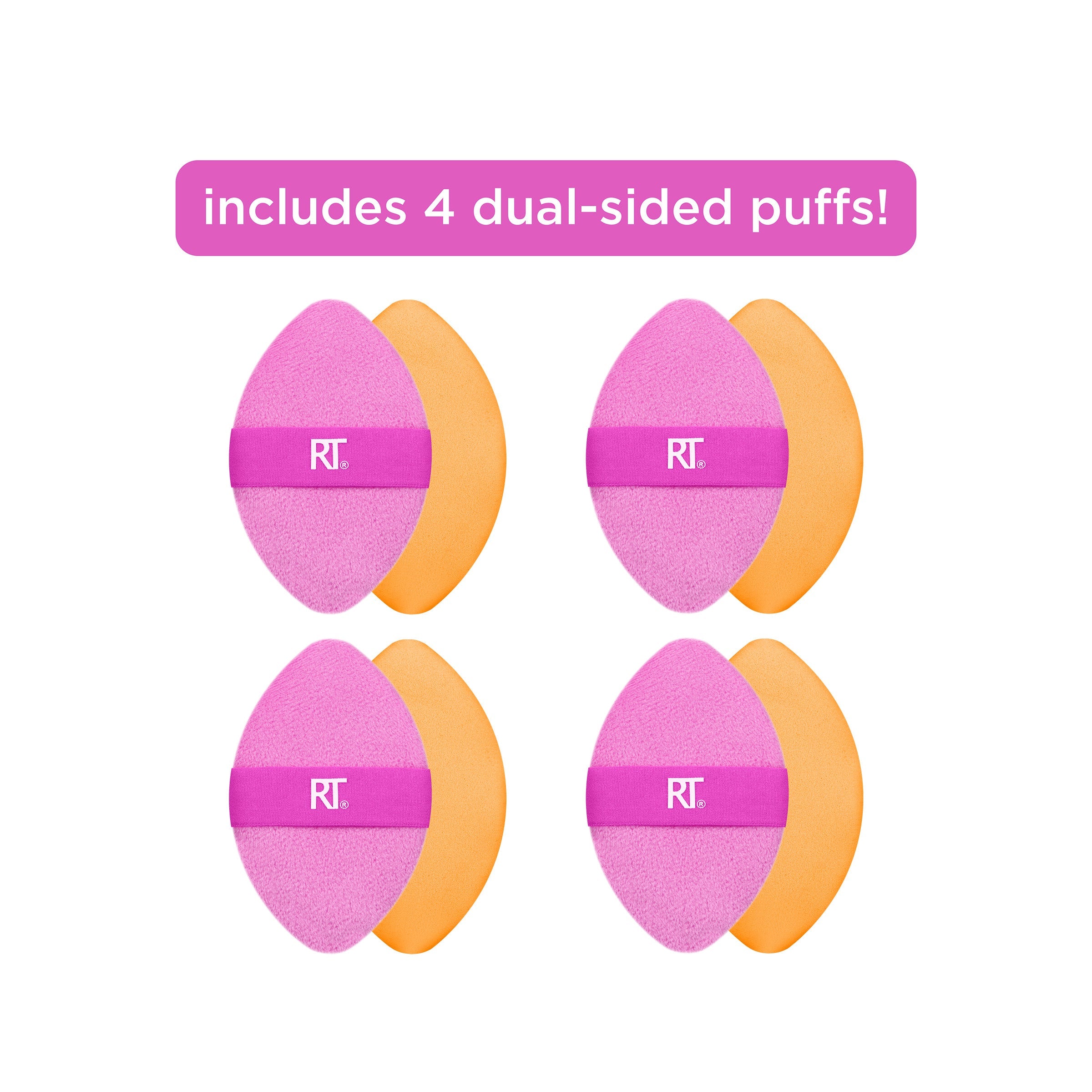 Miracle 2-In-1 Powder Puff 4 Pack
