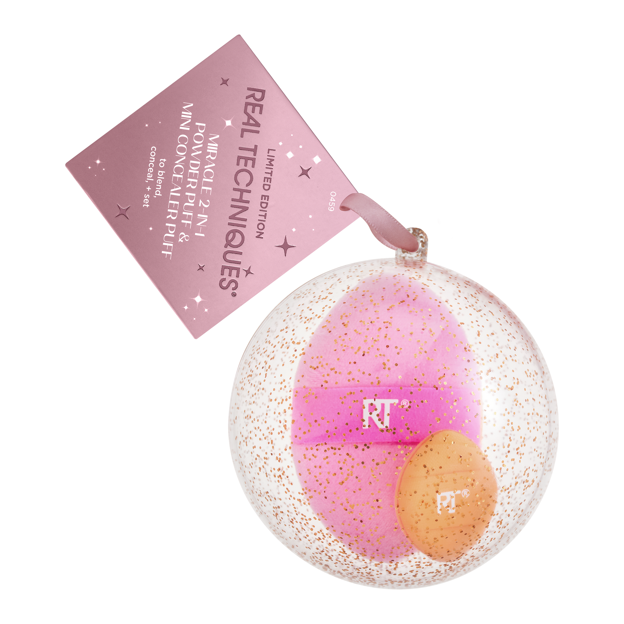 Limited Edition Miracle 2-In-1 Powder Puff & Mini Concealer Puff Ornament