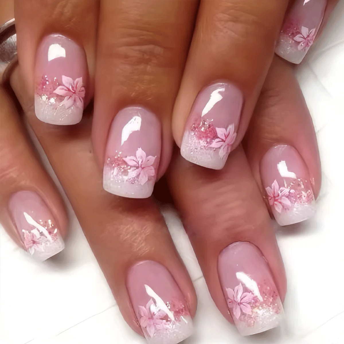 15 Sizes-30 Pcs Acrylic Press On Nails X004C0RFM1