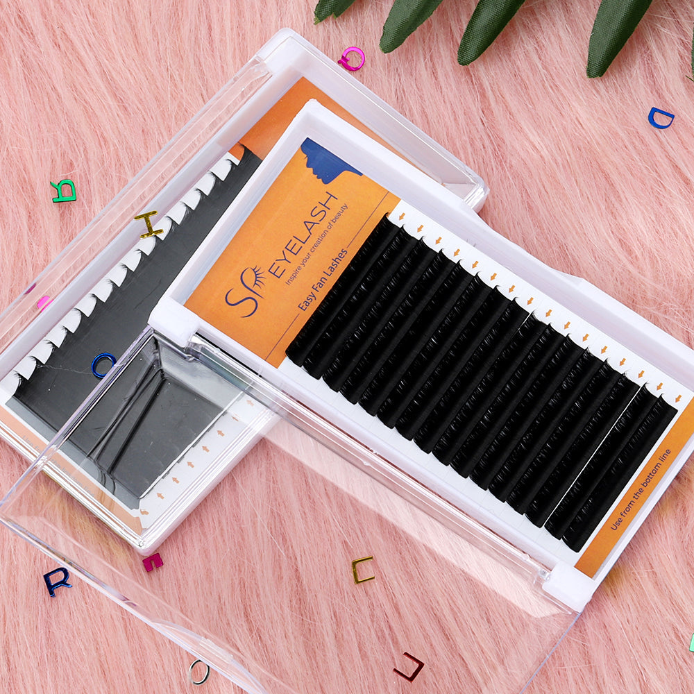 Easy Fan Eyelash Extensions-Customized packaging