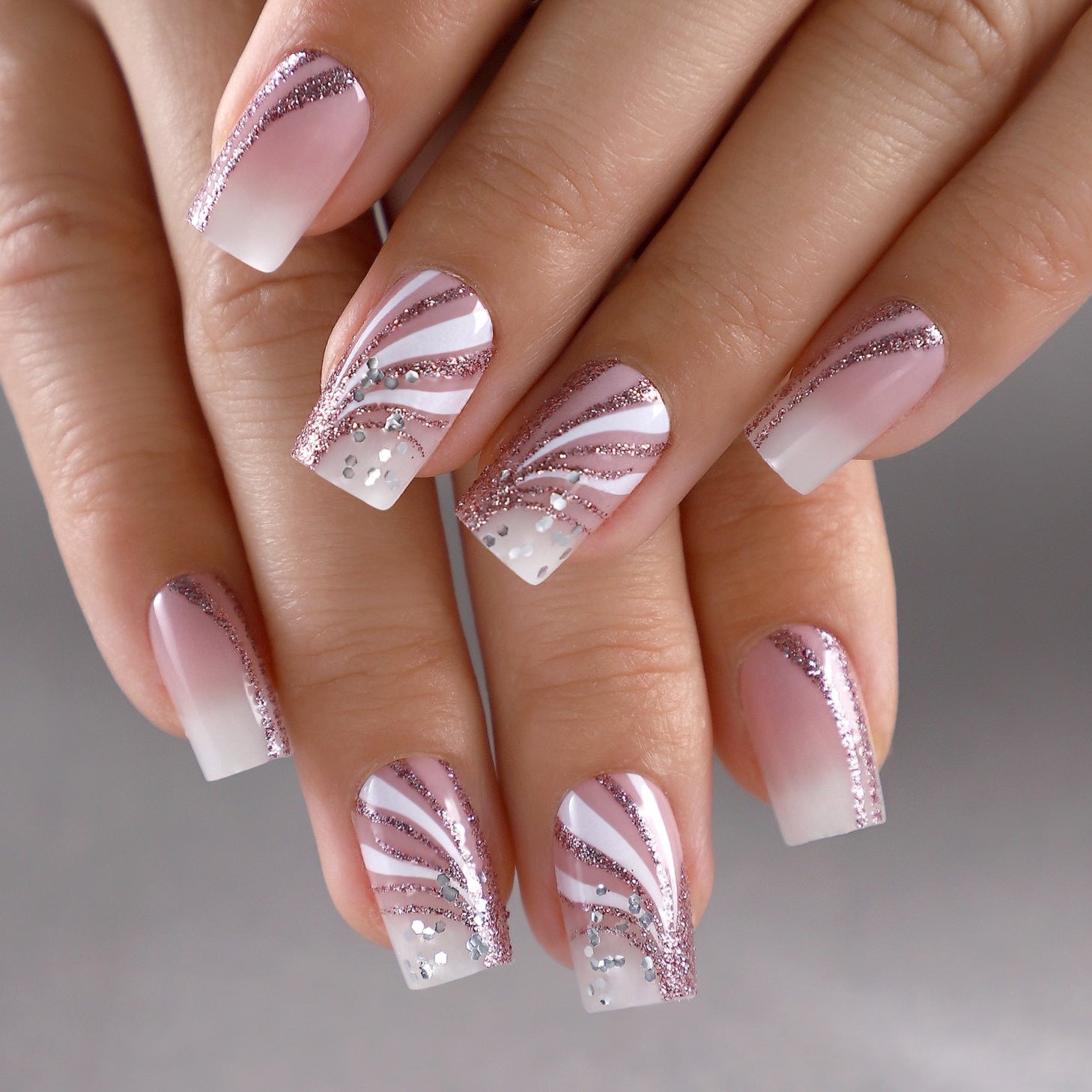 Gel Press On Nails 16 Sizes-32 Pcs Kit X004OJHG8D