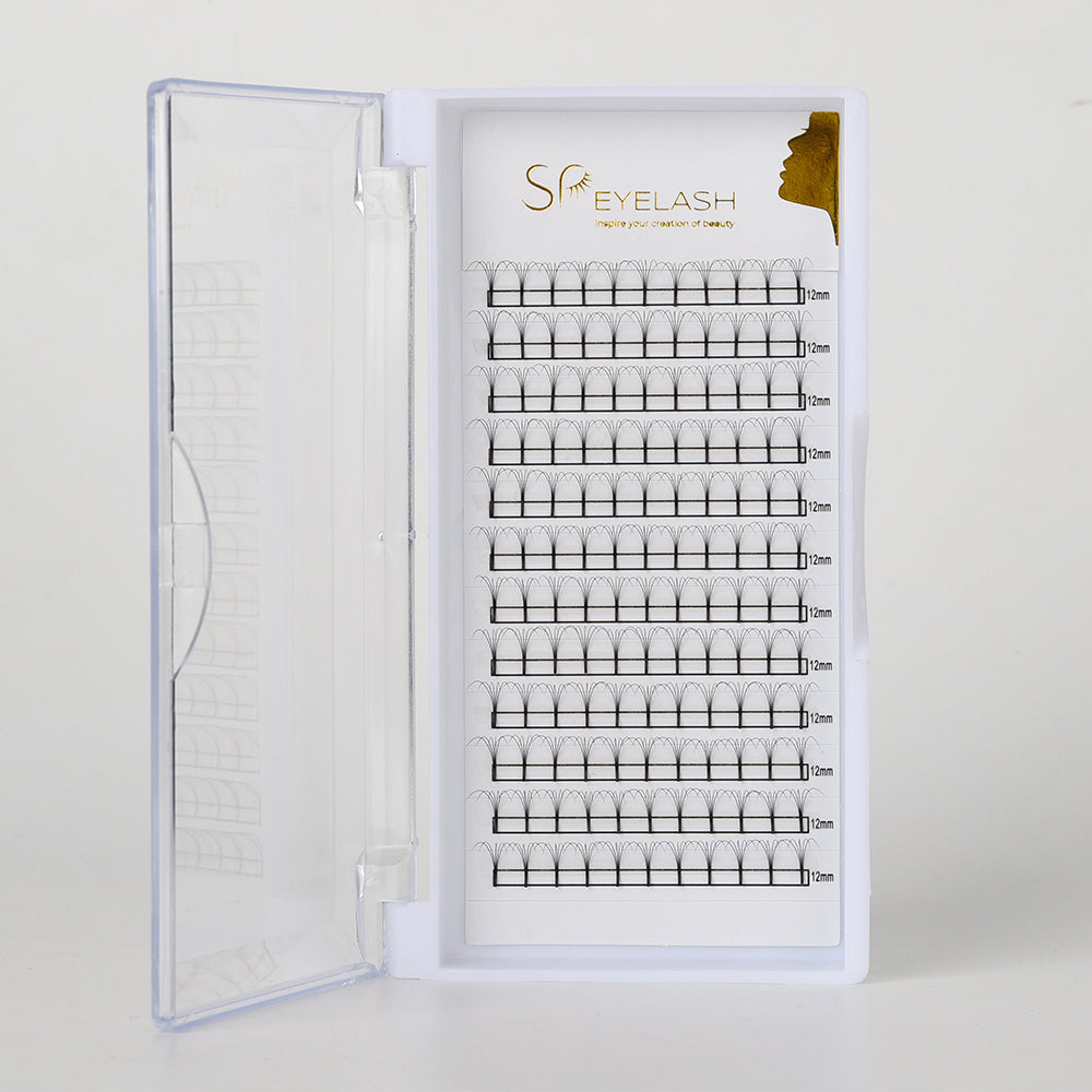 Premade Long Stem Fan Lashes 5D