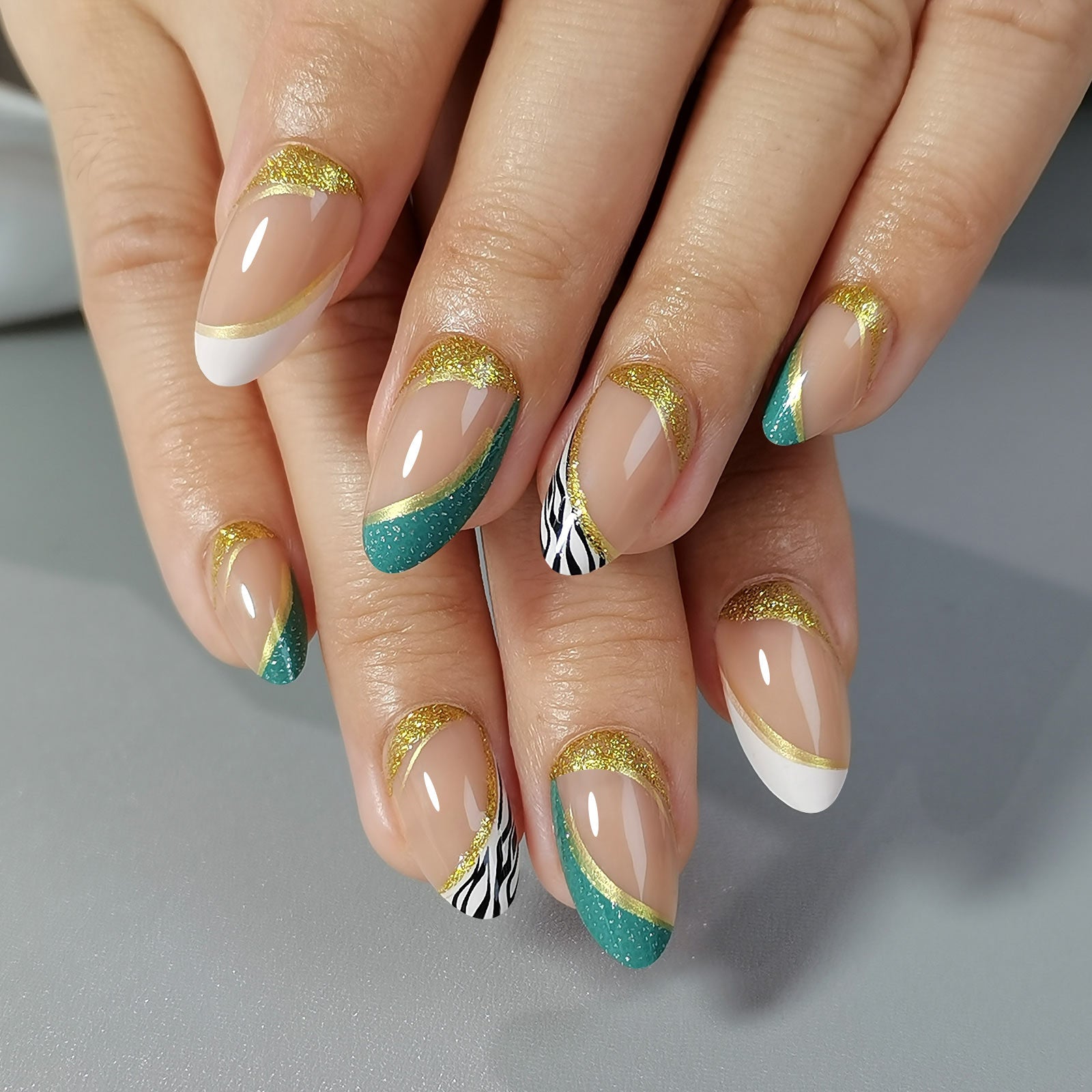  Gel Press On Nails 16 Sizes-32 Pcs Kit X004Q1OWIL