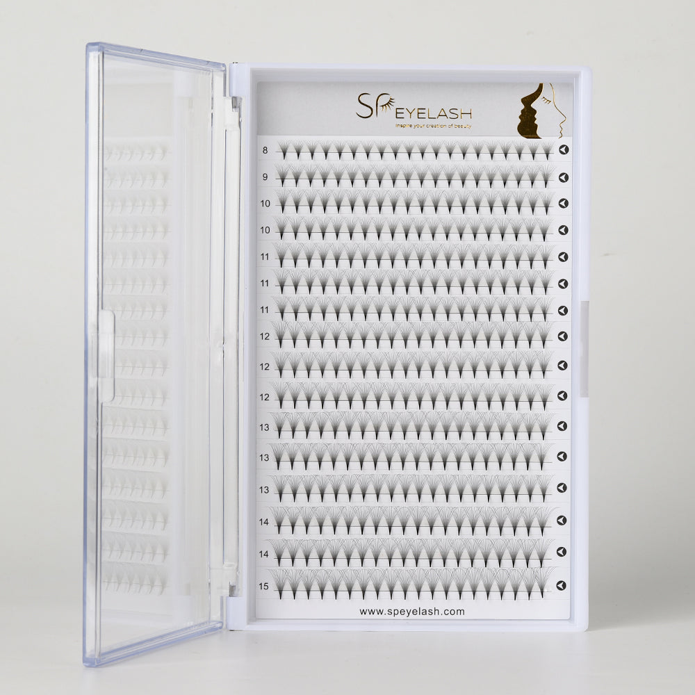 Promade Pointy Base Fan Lashes 10D