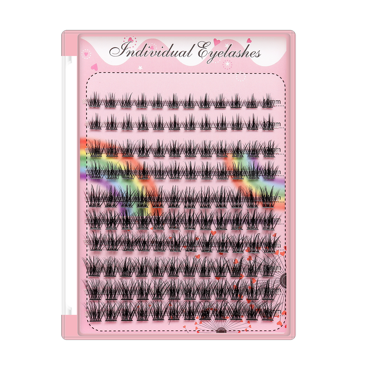 Bodermincer NEW 120 Cluster 8-10-12-14mm Mixed 10-12-14-16mm Mixed 14-16-18mm Mixed Professional Makeup Individual EyeLashes Grafting False Eyelashes Eyelash Extension Individual Eyelash Bunche