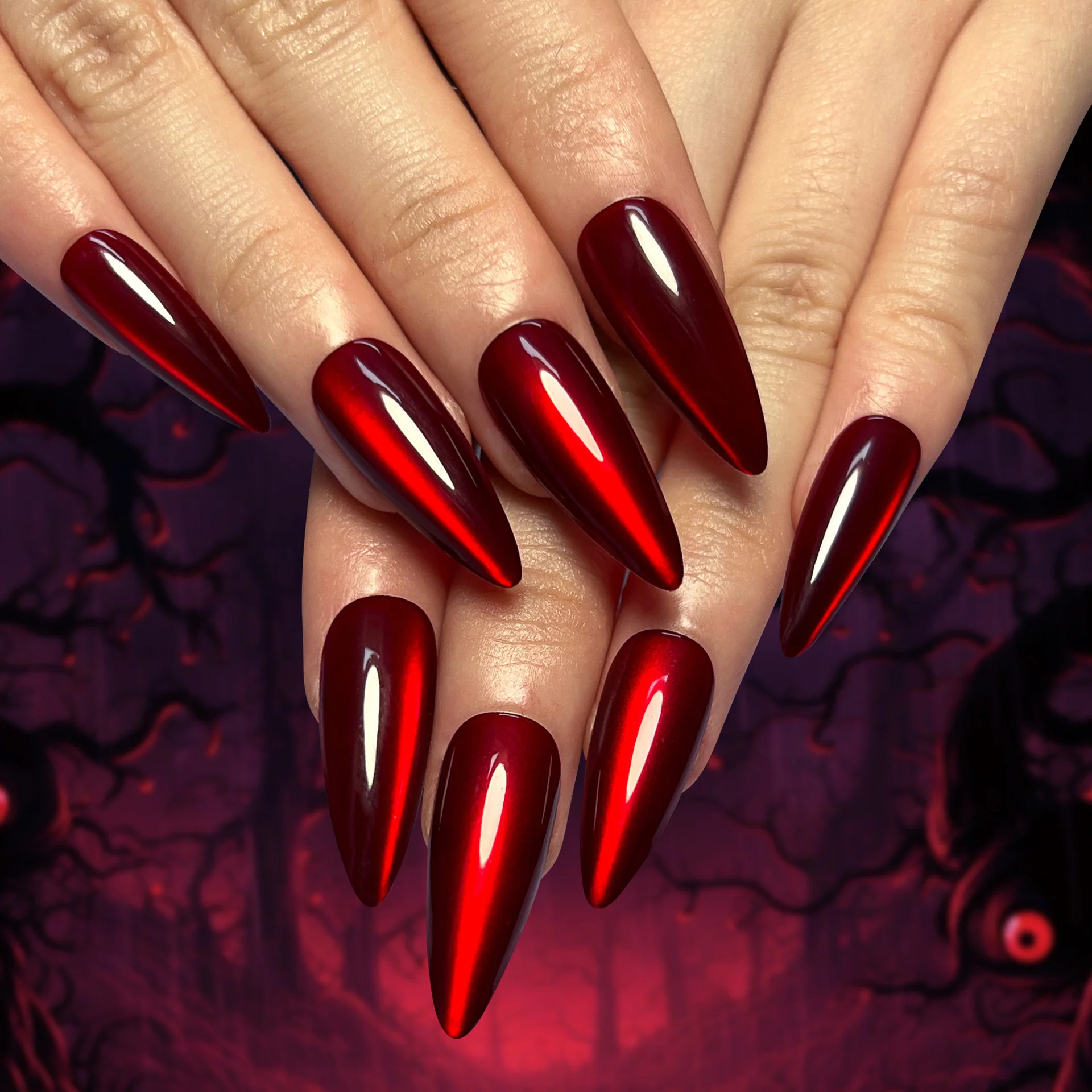 15 Sizes-30 Pcs Acrylic Press On Nails X004QQE07T
