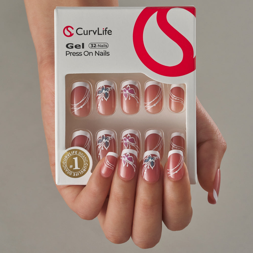 15 Sizes-30 Pcs Acrylic Press On Nails X0045FDAI1
