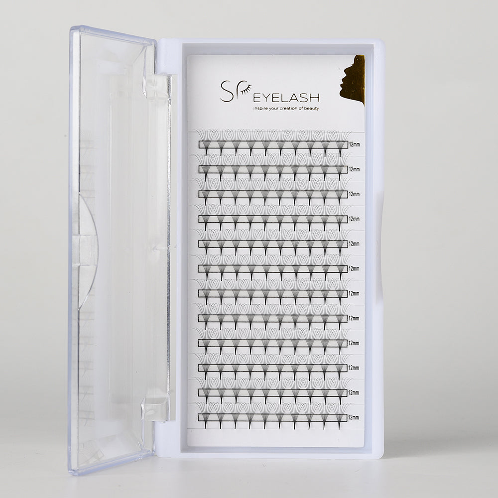 Promade Pointy Base Fan Lashes 8D