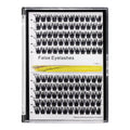 Bodermincer  D010# Lash Cluster Large Pack 8+10mm Mixed/10+12mm Mixed/12+14mm Mixed/14+16mm Mixed/16+18mm Mixed Pack C Curl/D Curl/DD Culr Natural Extensions Wispy Individual False Eyelashes Lash Clusters Lash Cluster Extensions