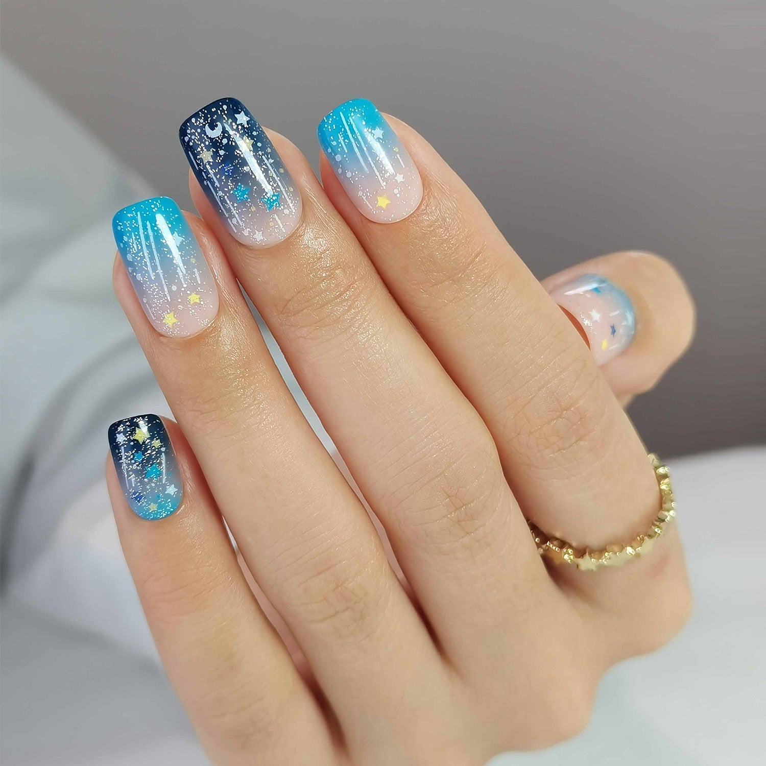 Sale Gel Press On Nail 16 Sizes-32 Pcs Kit  X004MHLCDR