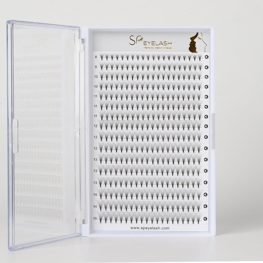 Promade Pointy Base Fan Lashes 14D