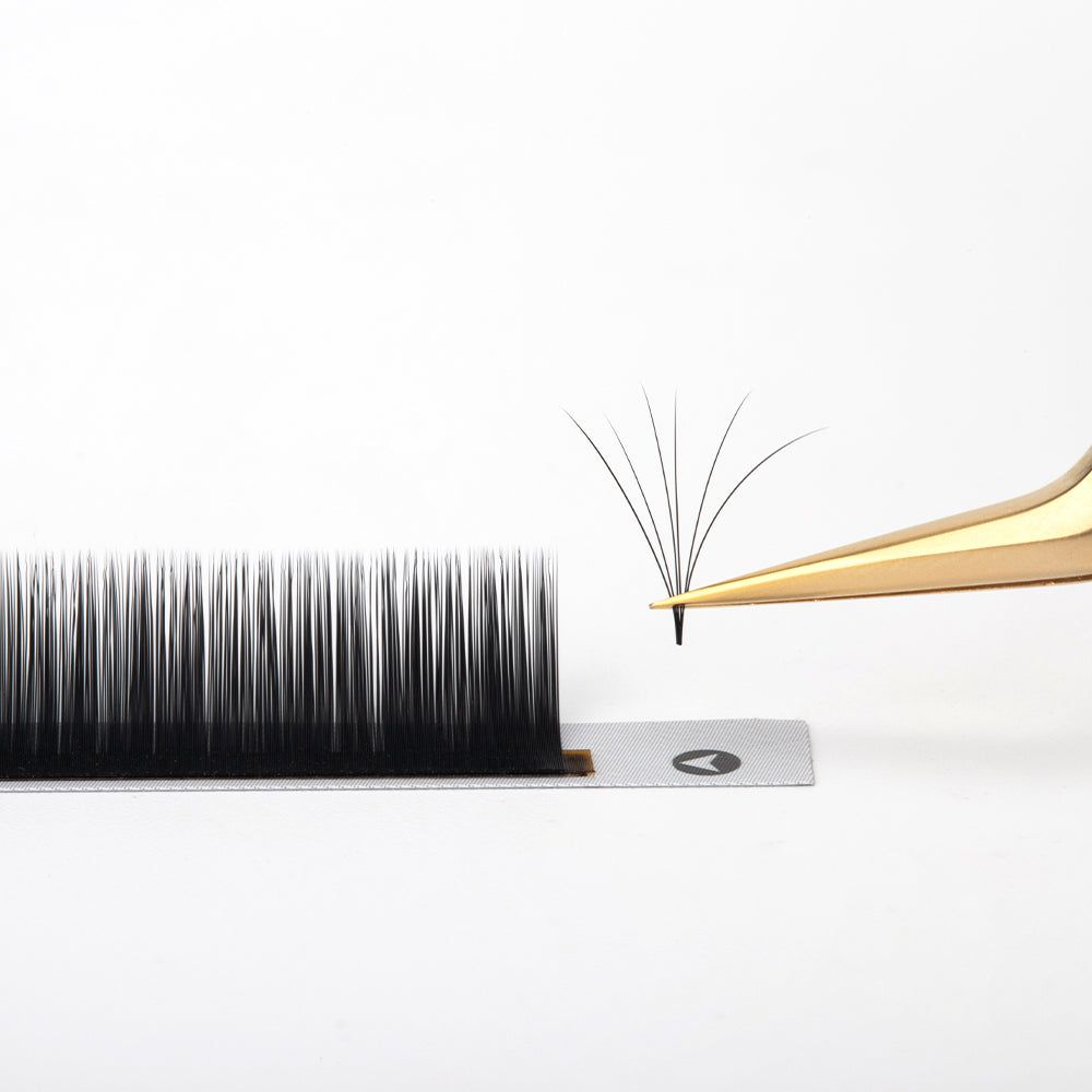 Easy Fan Eyelash Extensions-Various curvatures