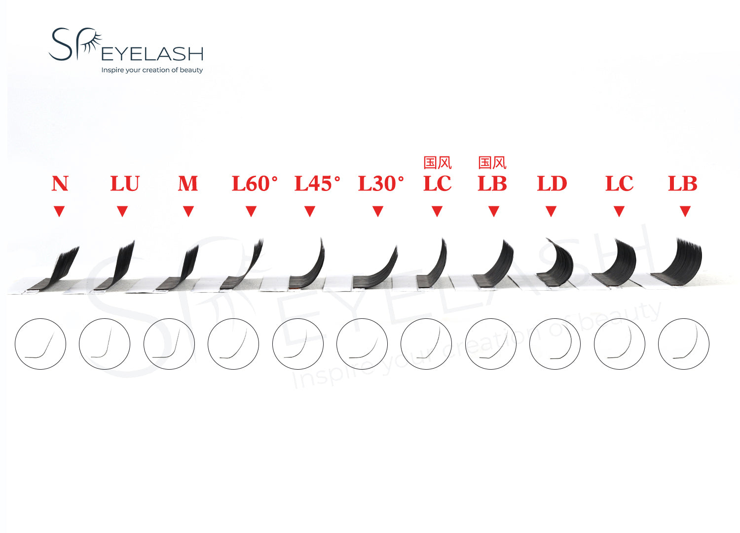 Flat Eyelash Extensions-0.1mmThickness
