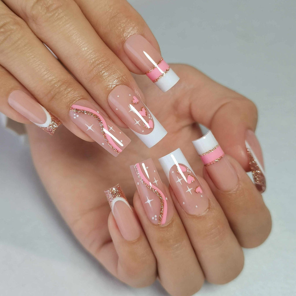 Gel Press On Nails 16 Sizes-32 Pcs Kit X004LPXOL3