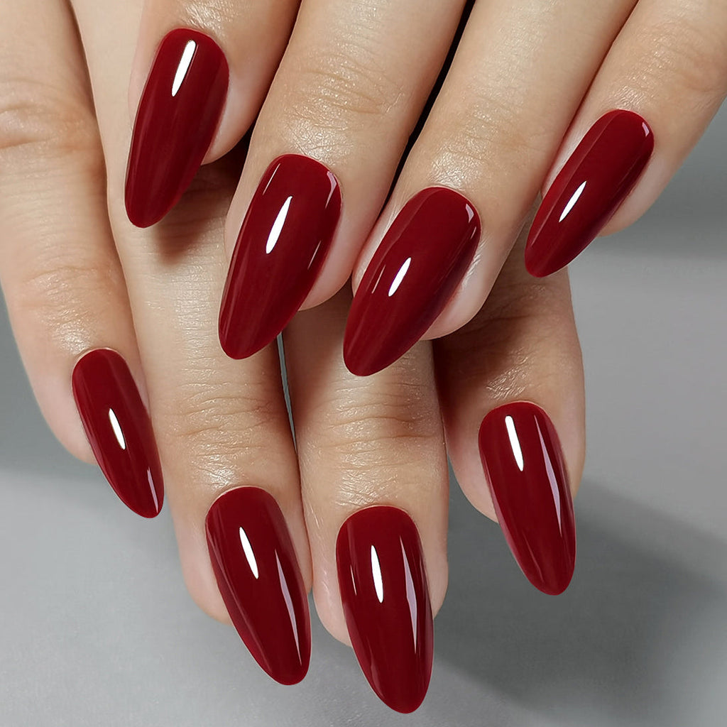 Gel Press On Nails 15 Sizes-30 Pcs XX_A392