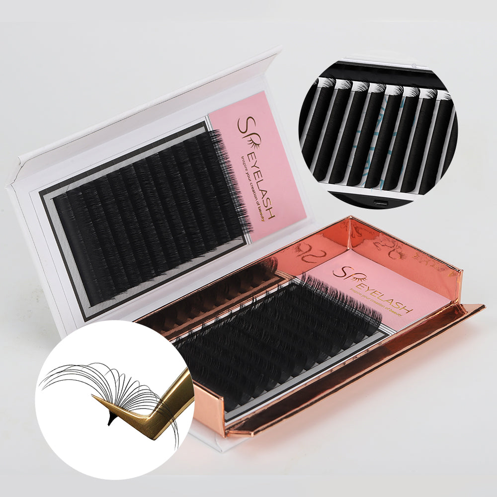 Easy Fan Eyelash Extensions