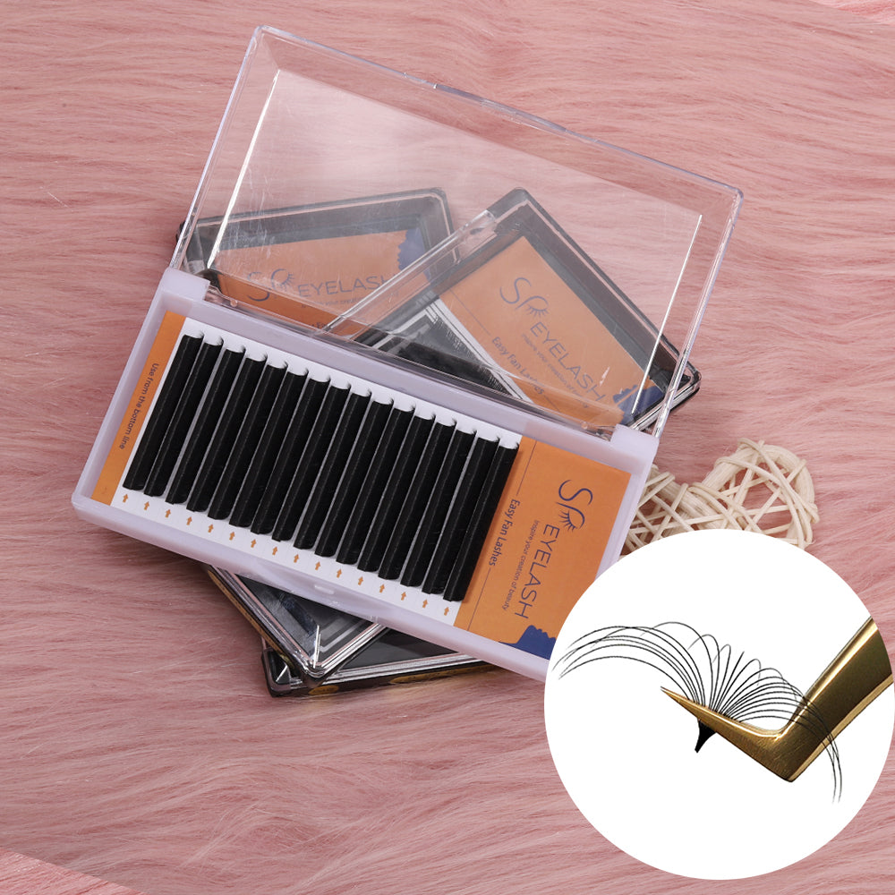 Easy Fan Eyelash Extensions