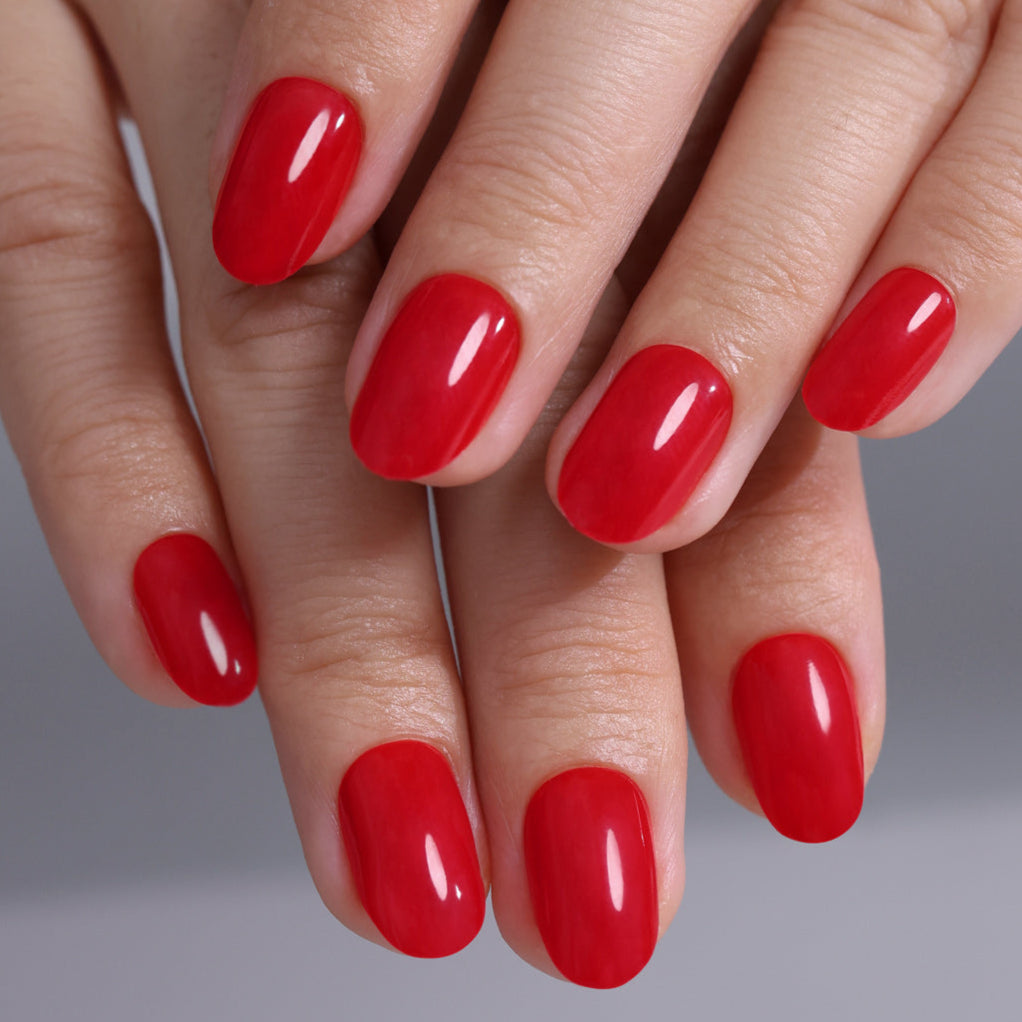 Gel Press On Nails 15 Sizes-30 Pcs XX_A306