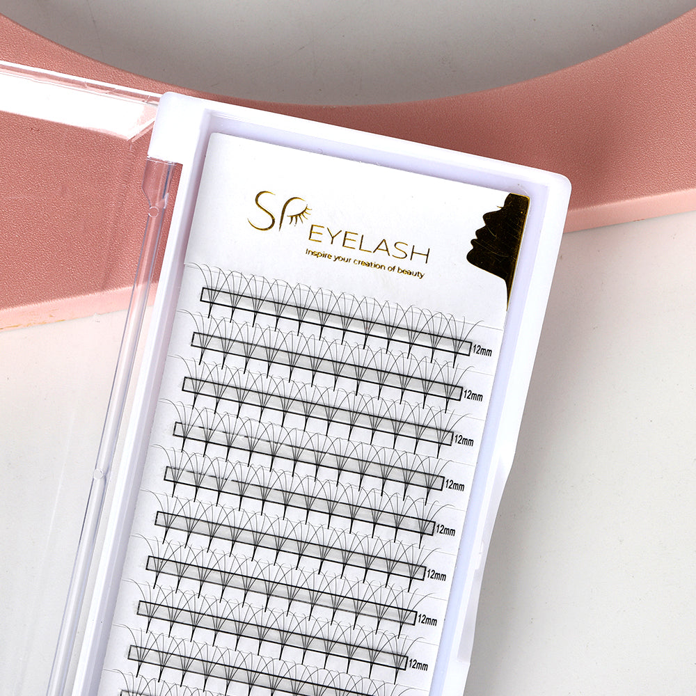 Promade Pointy Base Fan Lashes 4D