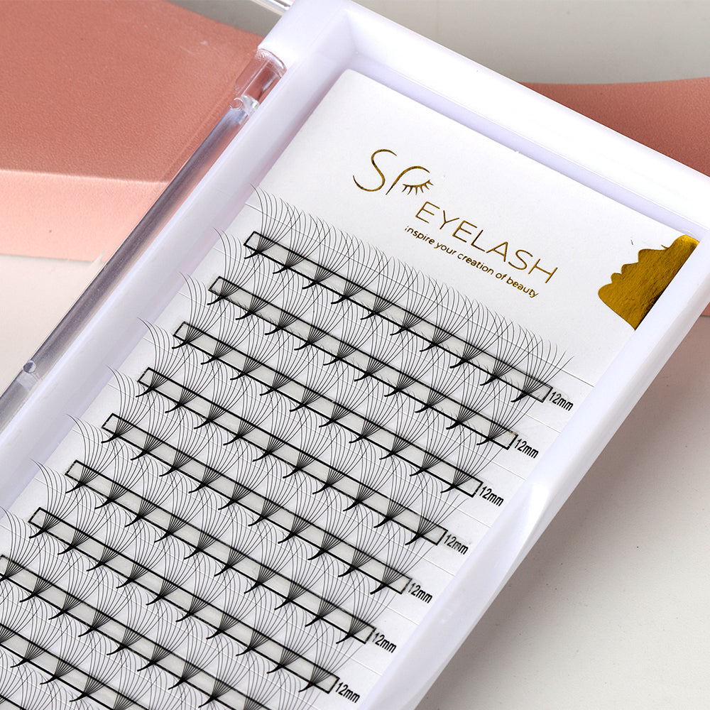 Promade Pointy Base Fan Lashes 8D
