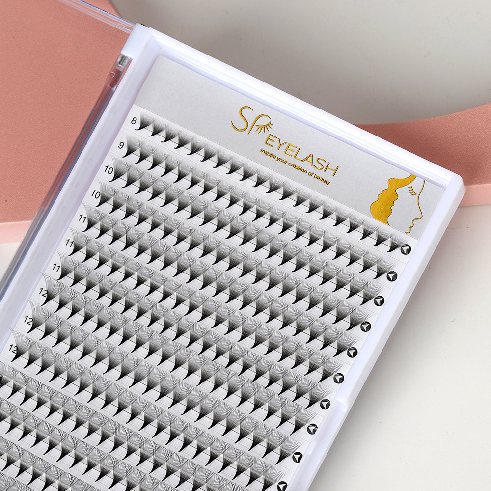 Promade Pointy Base Fan Lashes 20D