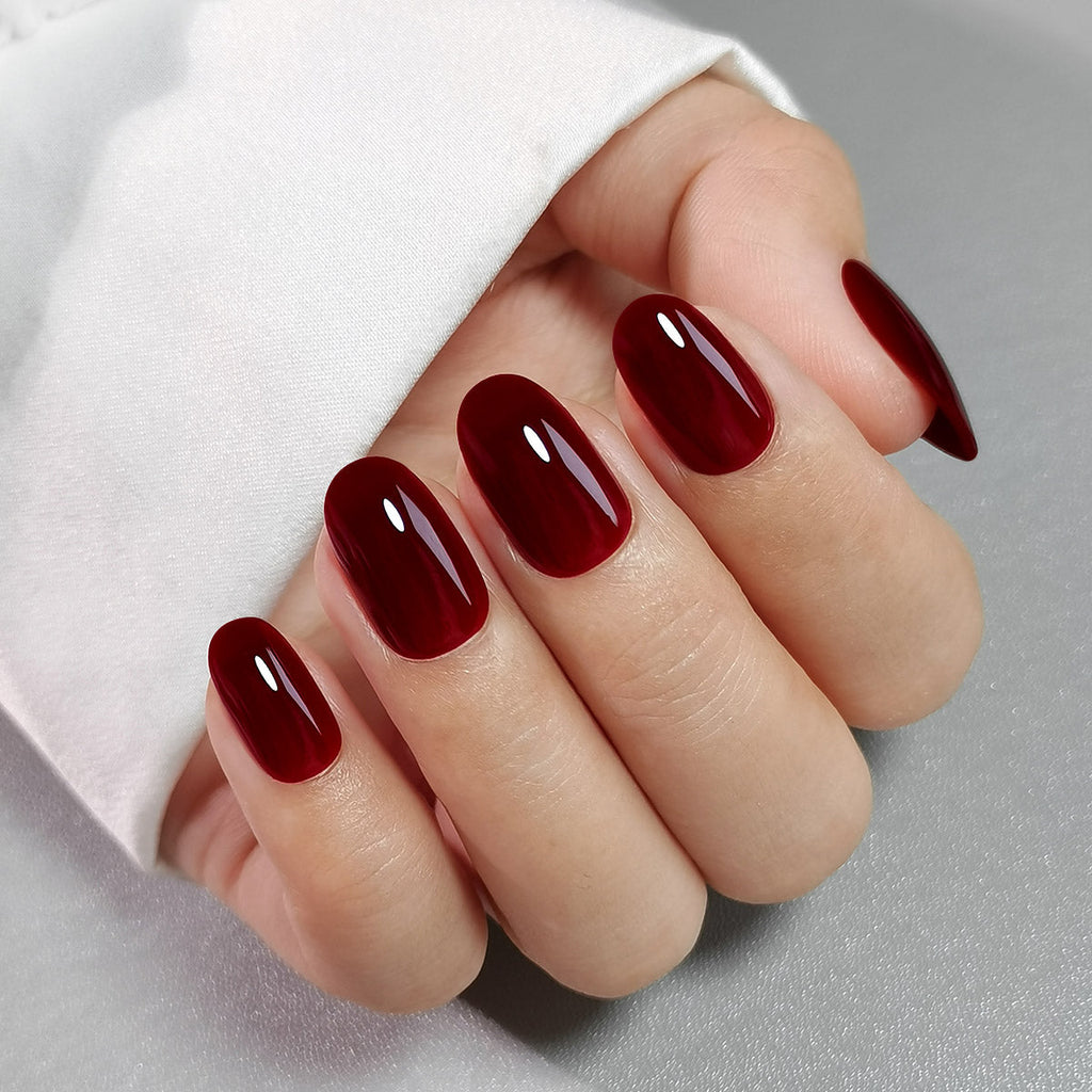 Gel Press On Nails 16 Sizes-32 Pcs Kit XX_A195