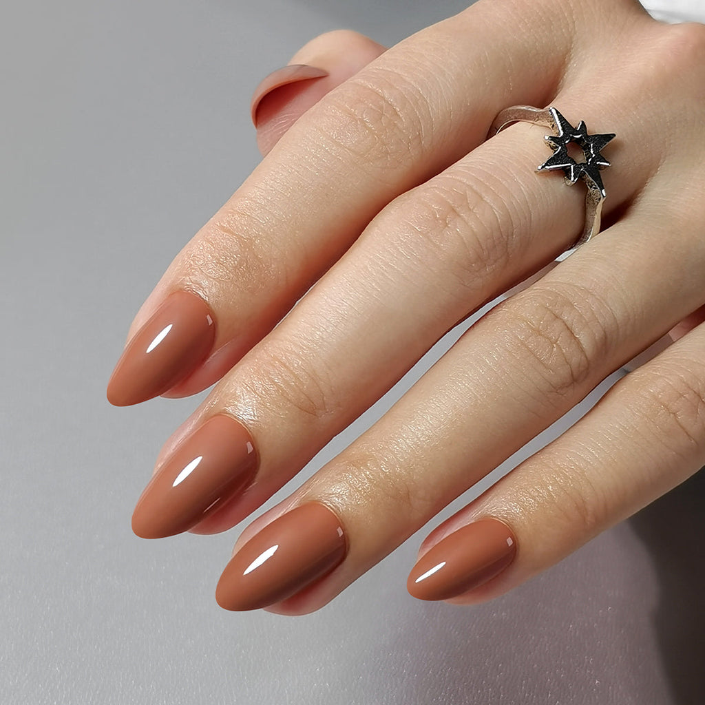 Gel Press On Nails 15 Sizes-30 Pcs XX_C094