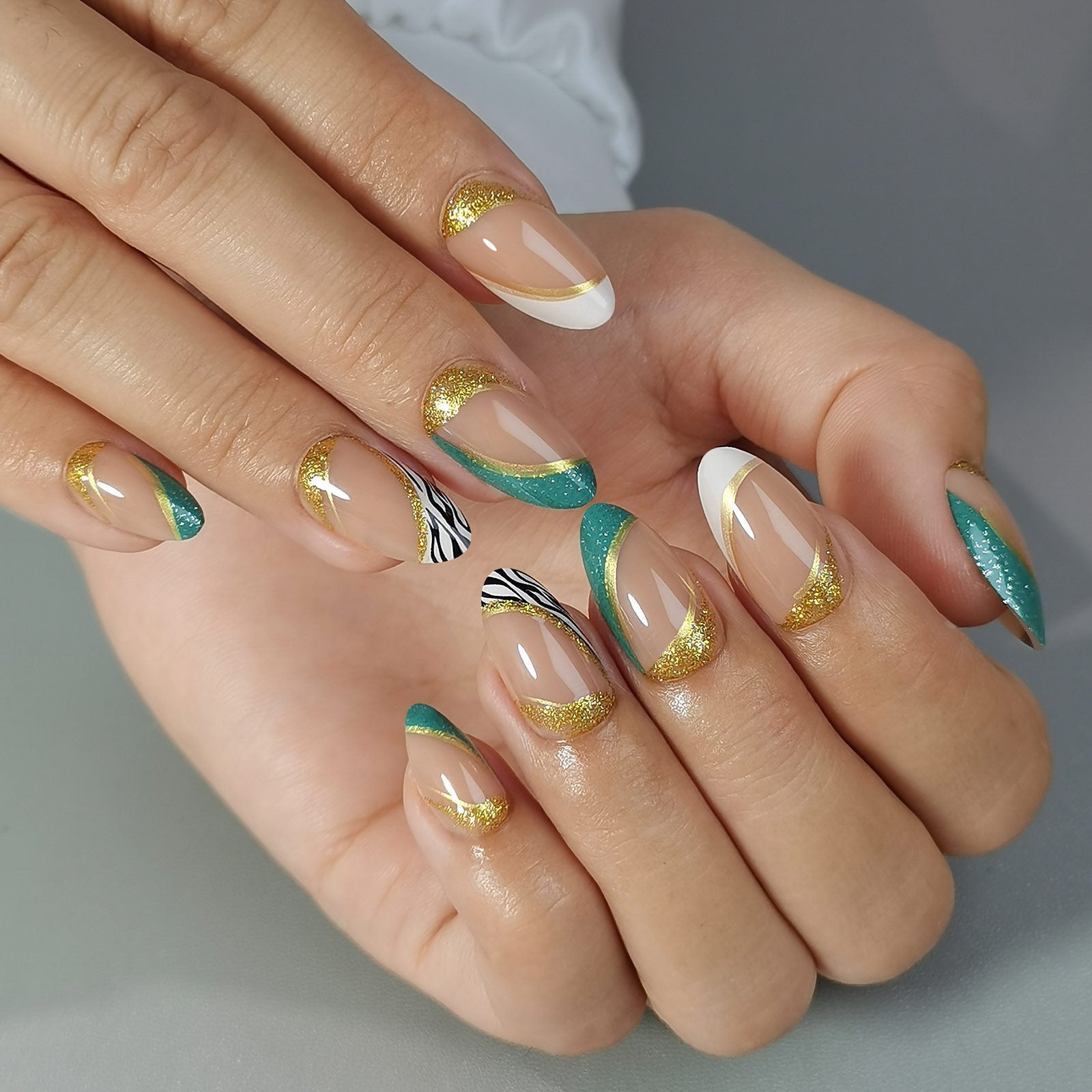  Gel Press On Nails 16 Sizes-32 Pcs Kit X004Q1OWIL