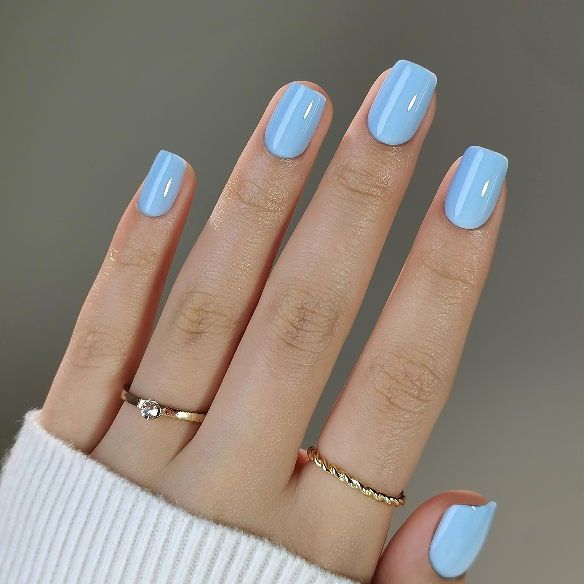 15 Sizes-30 Pcs Acrylic Press On Nails F096-1