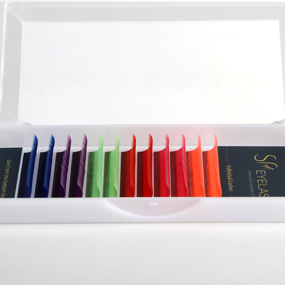 Colored Eyelash Extensions