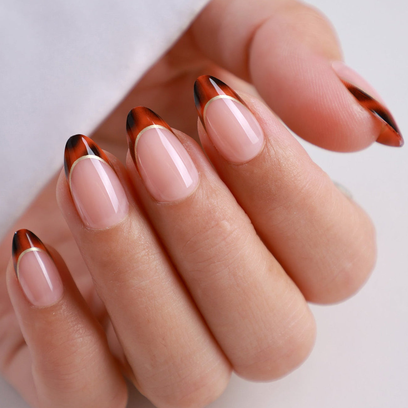 Gel Press On Nails 15 Sizes-30 Pcs XNFS244
