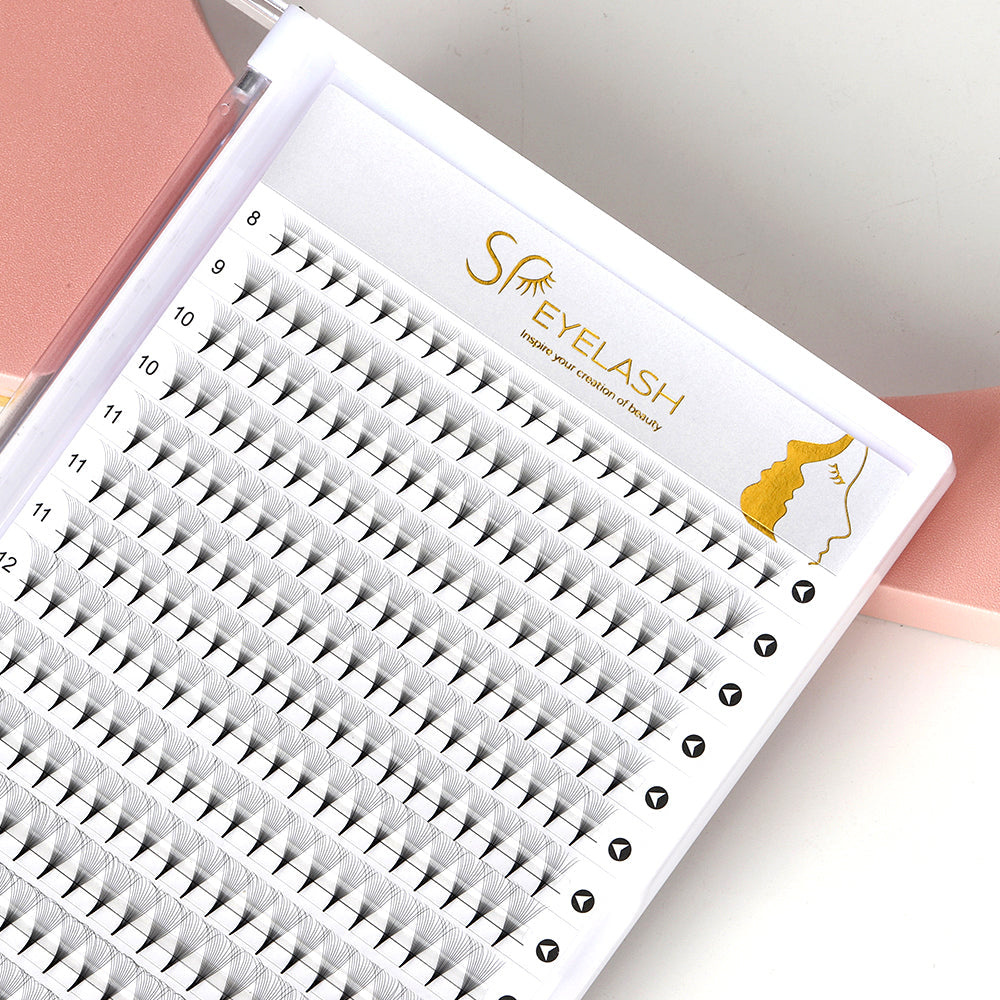 Promade Pointy Base Fan Lashes 10D