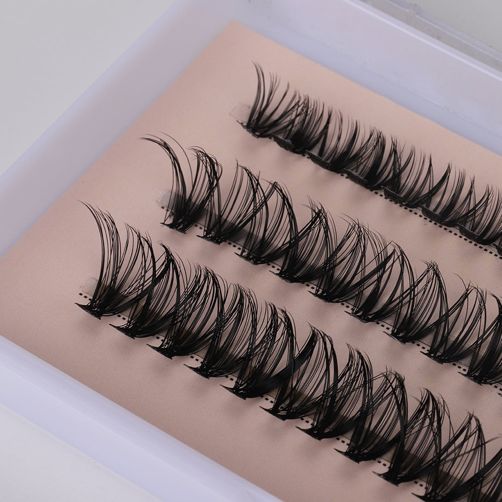 Heat Bonded Eyelash Extensions-30D
