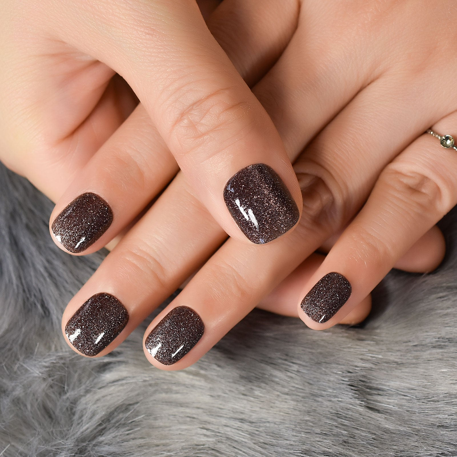 15 Sizes-30 Pcs Acrylic Press On Nails X0048OPMBR
