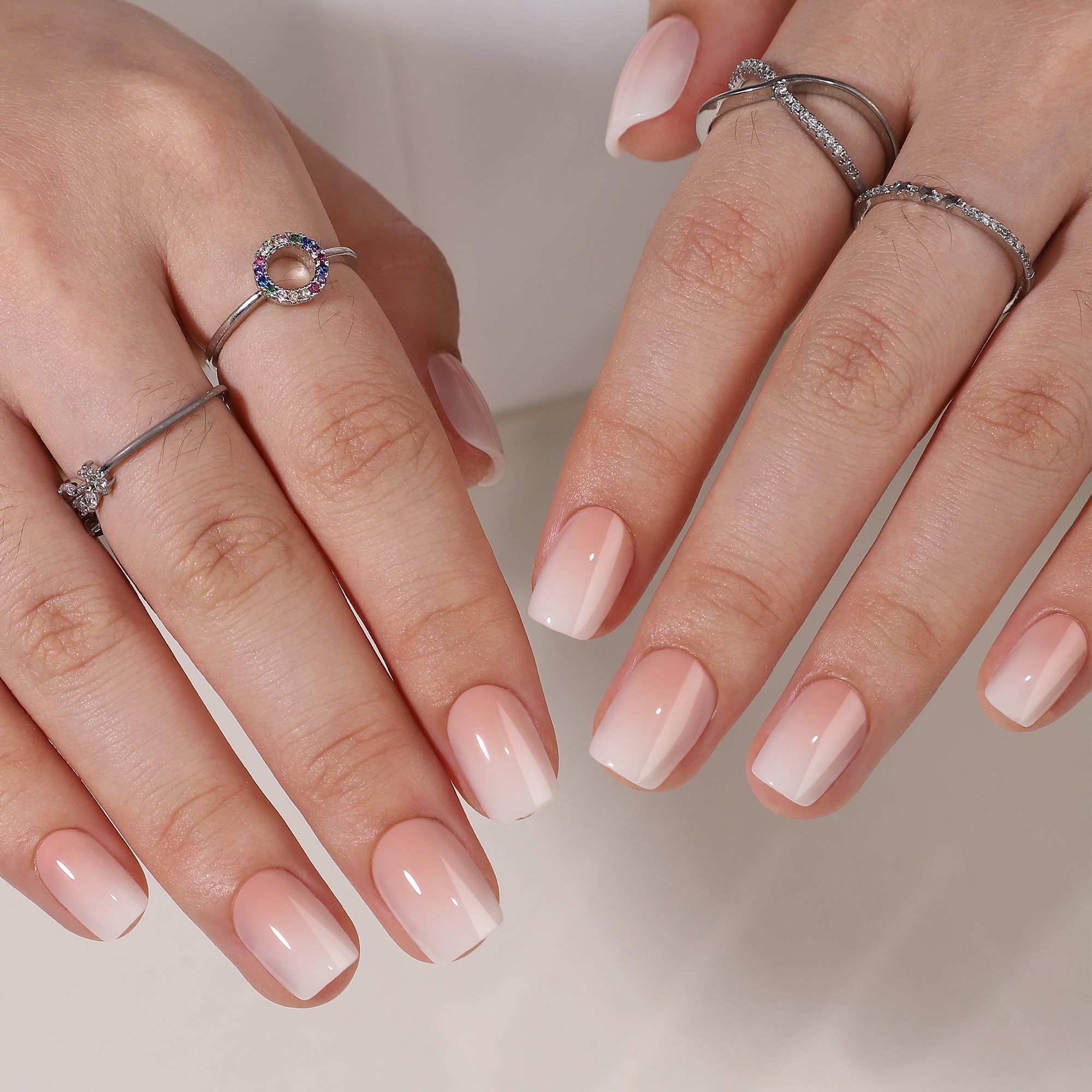 Gel Press On Nails 16 Sizes-32 Pcs X0049LGFJ7