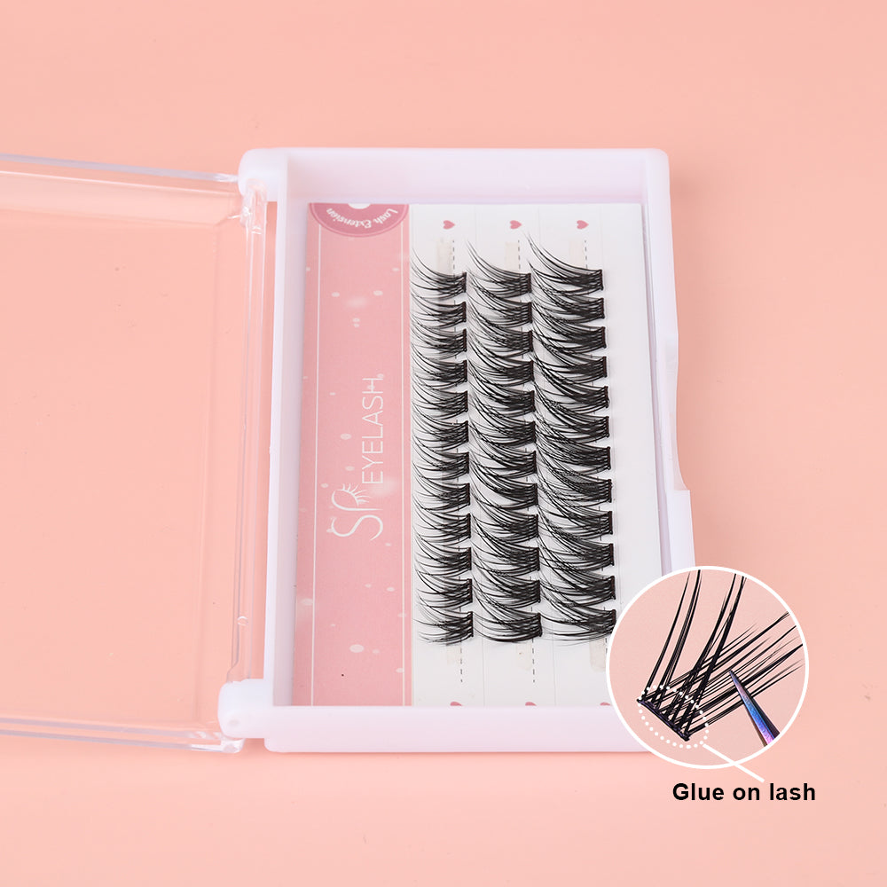 DIY Lashes Extensions-Glue On Lash