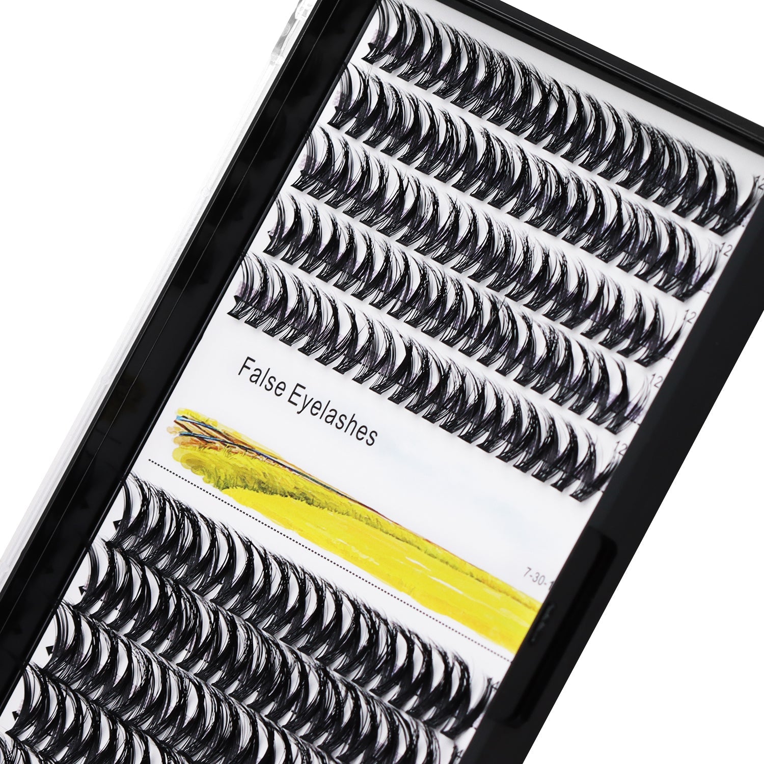 BODERMINCER MY008# Lash Cluster Large Pack 8+10mm Mixed/10+12mm Mixed/12+14mm Mixed/14+16mm Mixed/16+18mm Mixed Pack C Curl/D Curl/DD Culr Natural Extensions Wispy Individual False Eyelashes Lash Clusters Lash Cluster Extensions