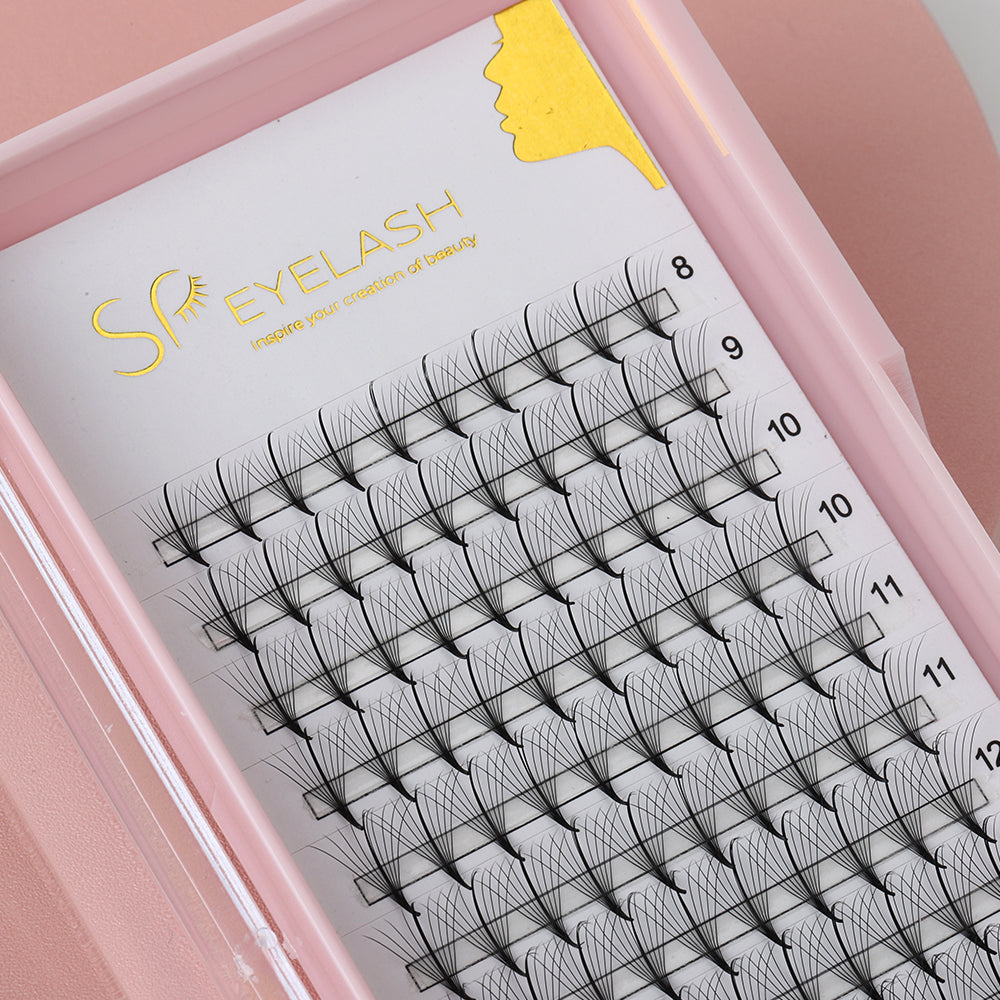 Wispy Promade Fan Lashes-9D