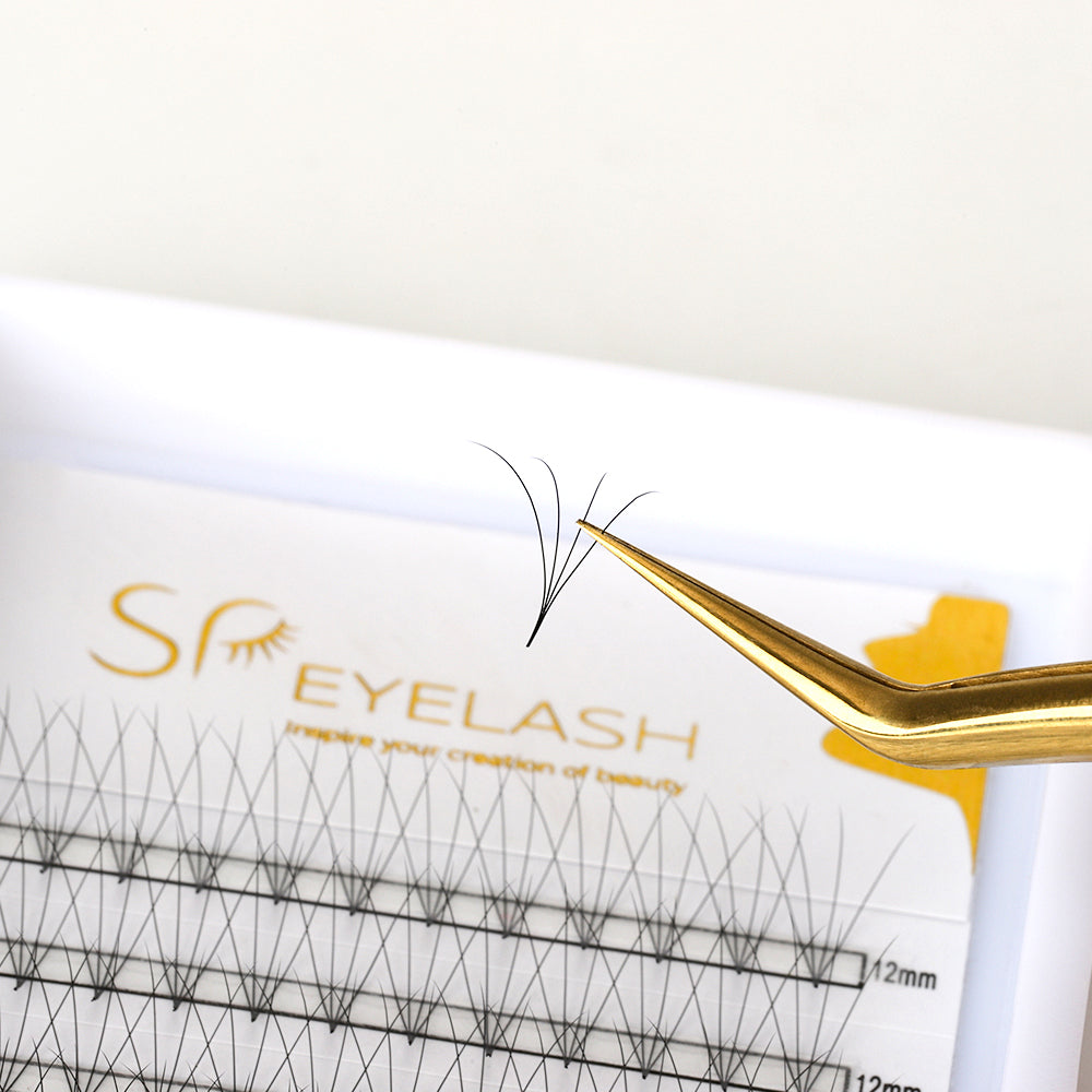 Promade Pointy Base Fan Lashes 4D