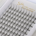 Premade Long Stem Fan Lashes 4D