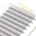 Premade Long Stem Fan Lashes 3D