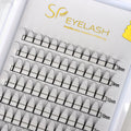 Premade Long Stem Fan Lashes 8D