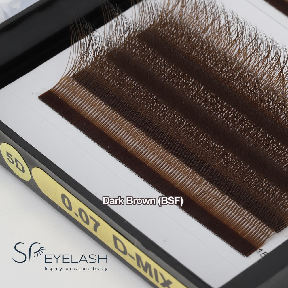 clover brown Lashes