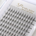 Premade Long Stem Fan Lashes 7D