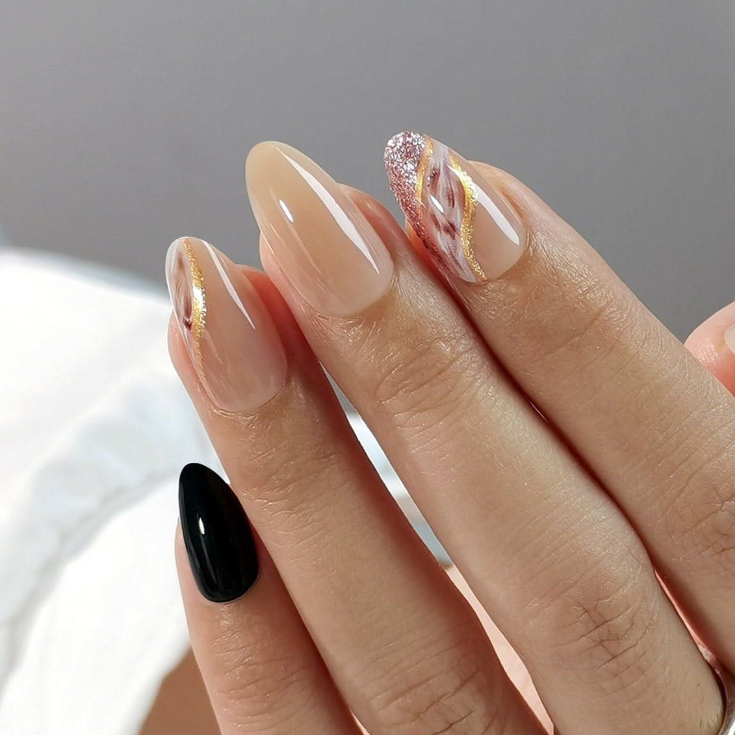 Gel Press On Nails 16 Sizes-32 Pcs Kit X004Q1PR35