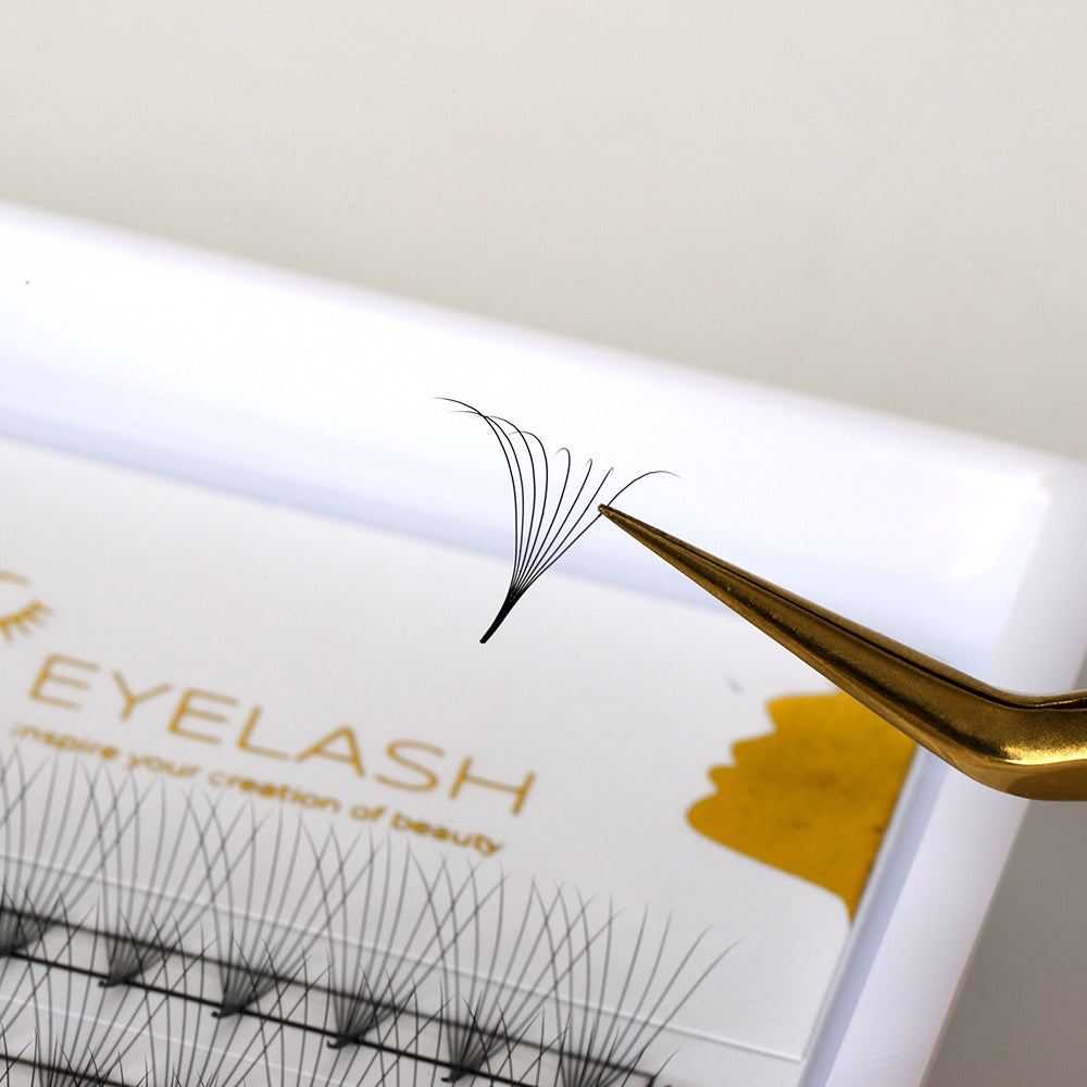 Promade Pointy Base Fan Lashes 8D